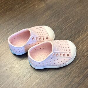 Native Shoes Kids Pink Slip-On Water Shoes